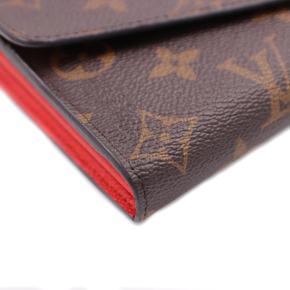 Louis Vuitton Coated Canvas Sarah Wallet 10