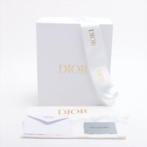 Dior White Cannage Leather Caro Shoulder Bag 7