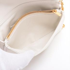 Dior White Cannage Leather Caro Shoulder Bag 10