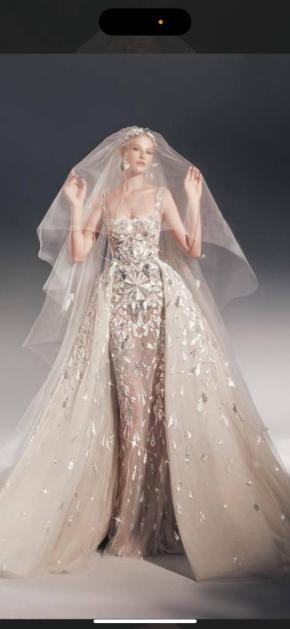 Zuhair Murad Couture Embellished Tulle 2022 bridal collection 2