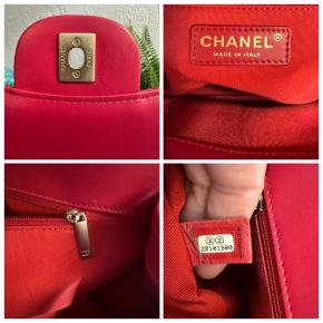 Chanel Raspberry Pink Jumbo Mademoiselle Chic Flap Bag 5