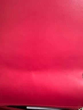 Chanel Raspberry Pink Jumbo Mademoiselle Chic Flap Bag 8