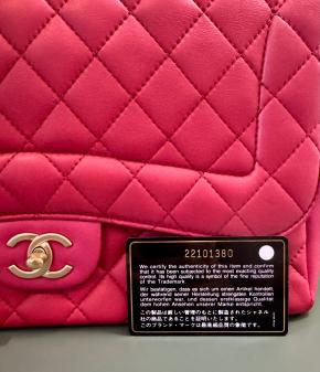Chanel Raspberry Pink Jumbo Mademoiselle Chic Flap Bag 4