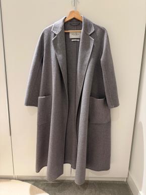 Max Mara Grey Cashmere Ludmilla Coat 3
