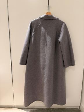 Max Mara Grey Cashmere Ludmilla Coat 4