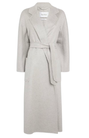 Max Mara Grey Cashmere Ludmilla Coat 2