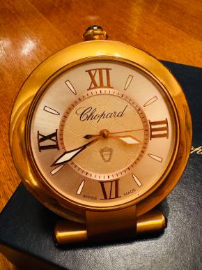 Chopard Imperiale Rose Gold Alarm Clock And Pen 19