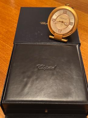 Chopard Imperiale Rose Gold Alarm Clock And Pen 9