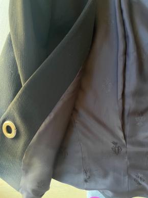 Pucci Black Virgin Wool Crepe Jacket 6