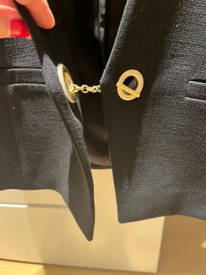 Pucci Black Virgin Wool Crepe Jacket 5