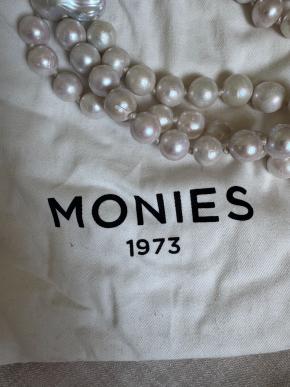 Monies Gerda lynggaard Freshwater Pearl 18 Inch 3 Row Necklace 6