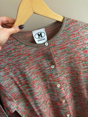 M Missoni Stretch Knit Cardigan 9