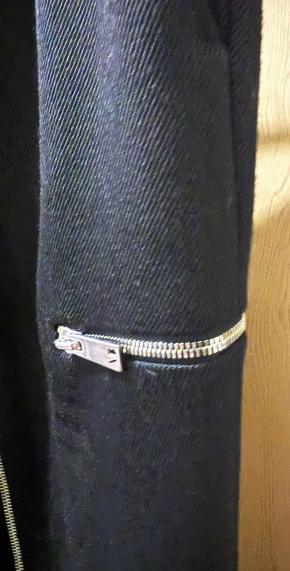 Victoria Beckham Black Wool Zip Trousers 7