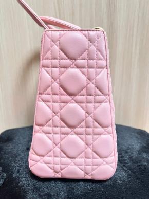 Dior Medium Cannage Pink Lady Dior bag 4