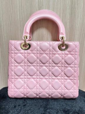 Dior Medium Cannage Pink Lady Dior bag 3