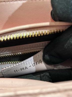 Dior Medium Cannage Pink Lady Dior bag 6