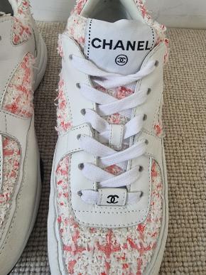 Chanel CC Tweed Trainers 10
