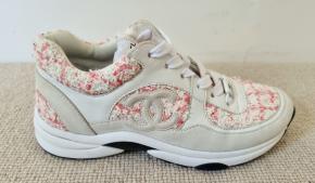 Chanel CC Tweed Trainers 3