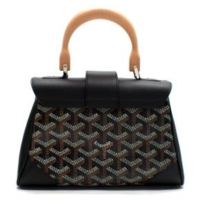 Goyard Black Saïgon Mini Top Handle Bag 4