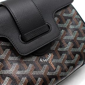 Goyard Black Saïgon Mini Top Handle Bag 8