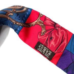 Hermès Twilly Silk Scarf – Equestrian Print, Multicolor 7