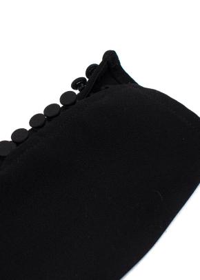 Self-Portrait Black Embellished Off-Shoulder Top & Mini Skirt Set 6