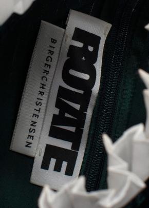 ROTATE Birger Christensen Velvet Mini Dress 5