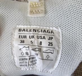 Balenciaga Grey Track Nylon/Mesh Trainers 7