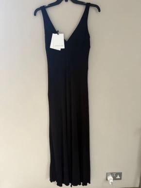 Victoria Beckham x Mango Black Maxi Dress 5