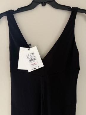 Victoria Beckham x Mango Black Maxi Dress 3