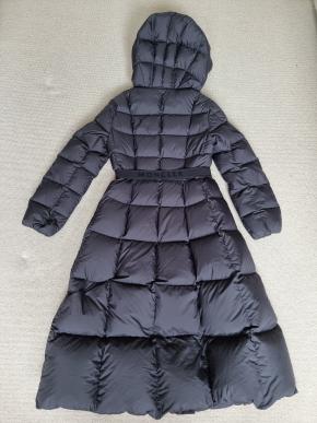 Moncler Long Black Padded Midi Coat 5