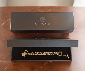 Versace Medusa Head Chain Bracelet 2