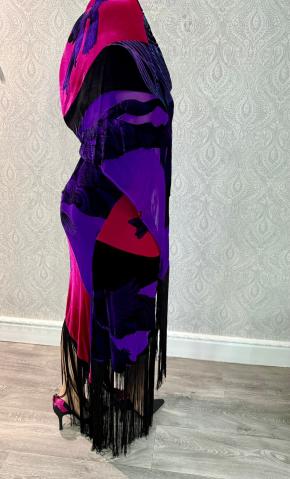 Joop Velvet Maxi Dress And Shawl 22