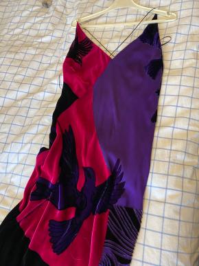 Joop Velvet Maxi Dress And Shawl 8