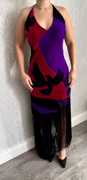 Joop Velvet Maxi Dress And Shawl 21