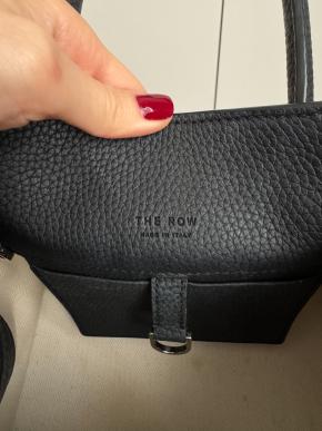 The Row Size 10 Black Leather Margaux bag 5