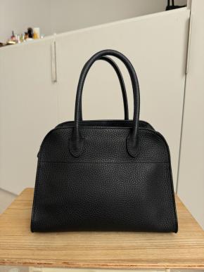 The Row Size 10 Black Leather Margaux bag 2