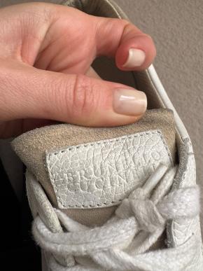 Brunello Cucinelli White Calfskin Trainers 10