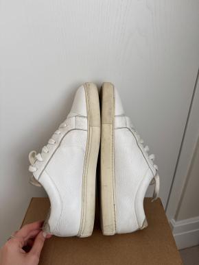 Brunello Cucinelli White Calfskin Trainers 3