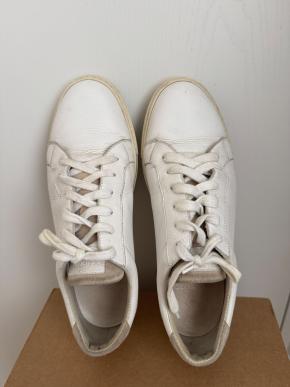 Brunello Cucinelli White Calfskin Trainers 4