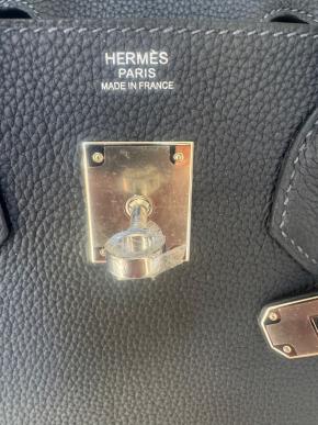 Hermes New Colour Misty Togo Leather Birkin 30 6