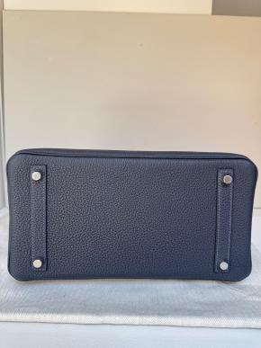Hermes New Colour Misty Togo Leather Birkin 30 5