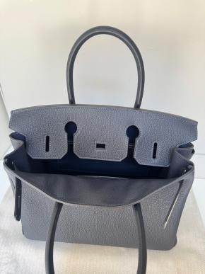 Hermes New Colour Misty Togo Leather Birkin 30 9