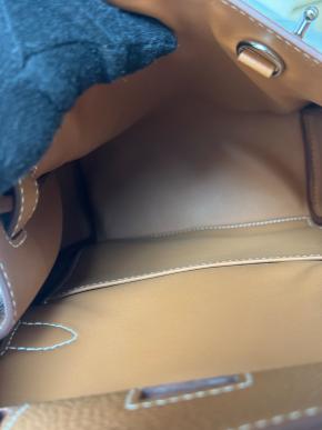 Hermes Full Set Gold Togo Leather New Style Hac 7