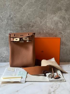 Hermes Full Set Gold Togo Leather New Style Hac 8