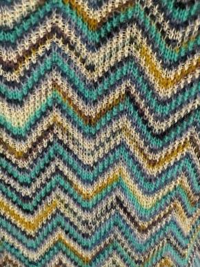 M Missoni Blue ZigZag Top 4