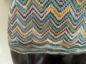 M Missoni Blue ZigZag Top 3