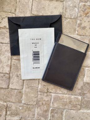 The Row Grey Tall Tote Bag - Well worn 11