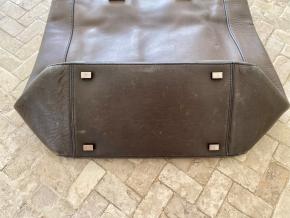 The Row Grey Tall Tote Bag - Well worn 7