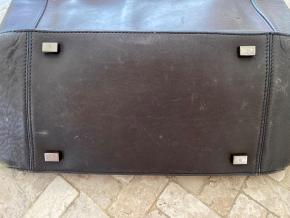 The Row Grey Tall Tote Bag - Well worn 8